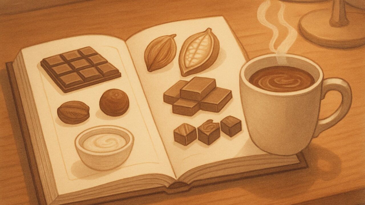 おからはじまるチョコレート用語集のイメージ