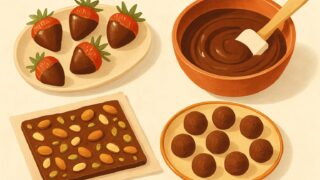 市販チョコで作る簡単アレンジレシピの数々
