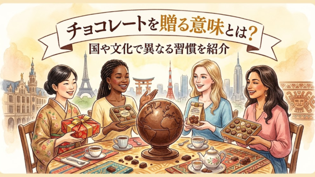 チョコレートを贈る意味とは
