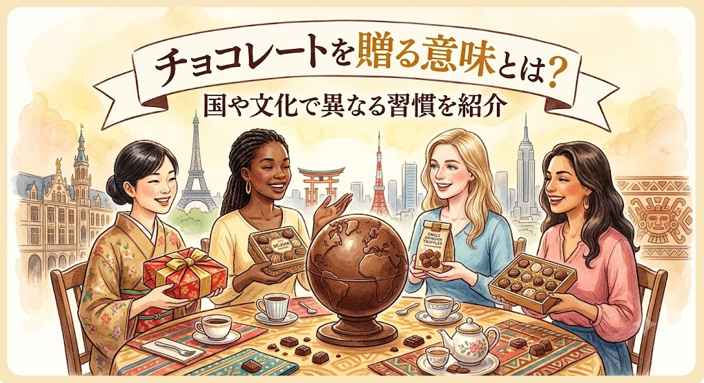 チョコレートを贈る意味とは
