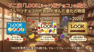 不二家「LOOK(ルック)板チョコ」の歴史：フルーツチョコの代名詞が歩んだ進化の物語 - Choco Connect